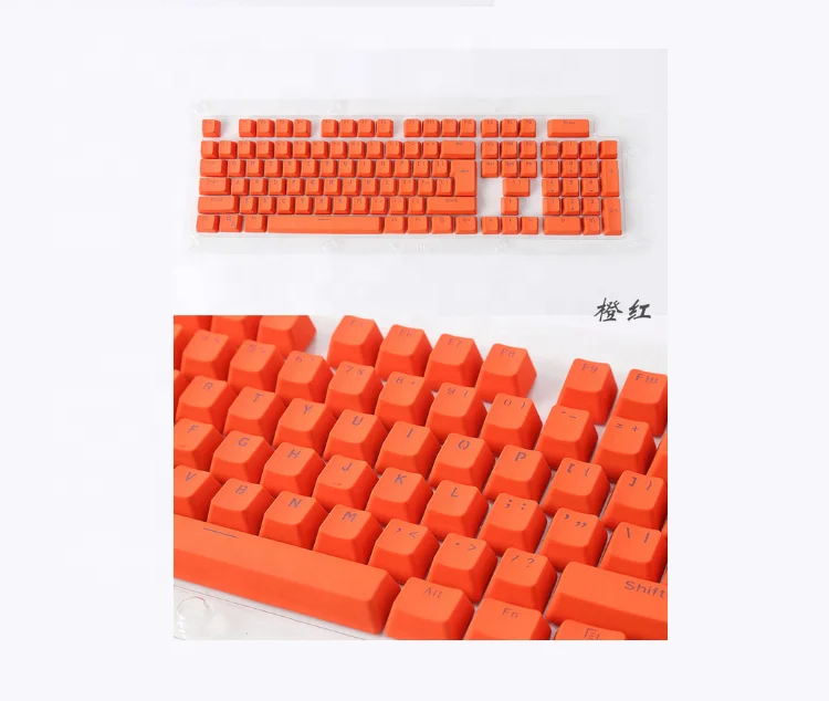 

Colored Key Capss 8colors Keycaps Mechanical Keyboard Keycaps 108pcs PBT material
