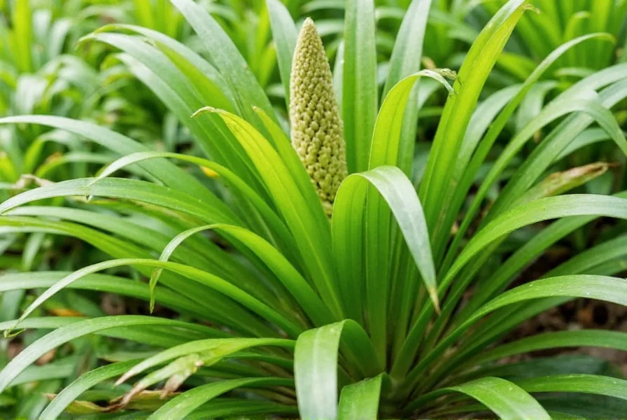 Mature cone ginger plant showing distinctive pinecone-shaped flower heads