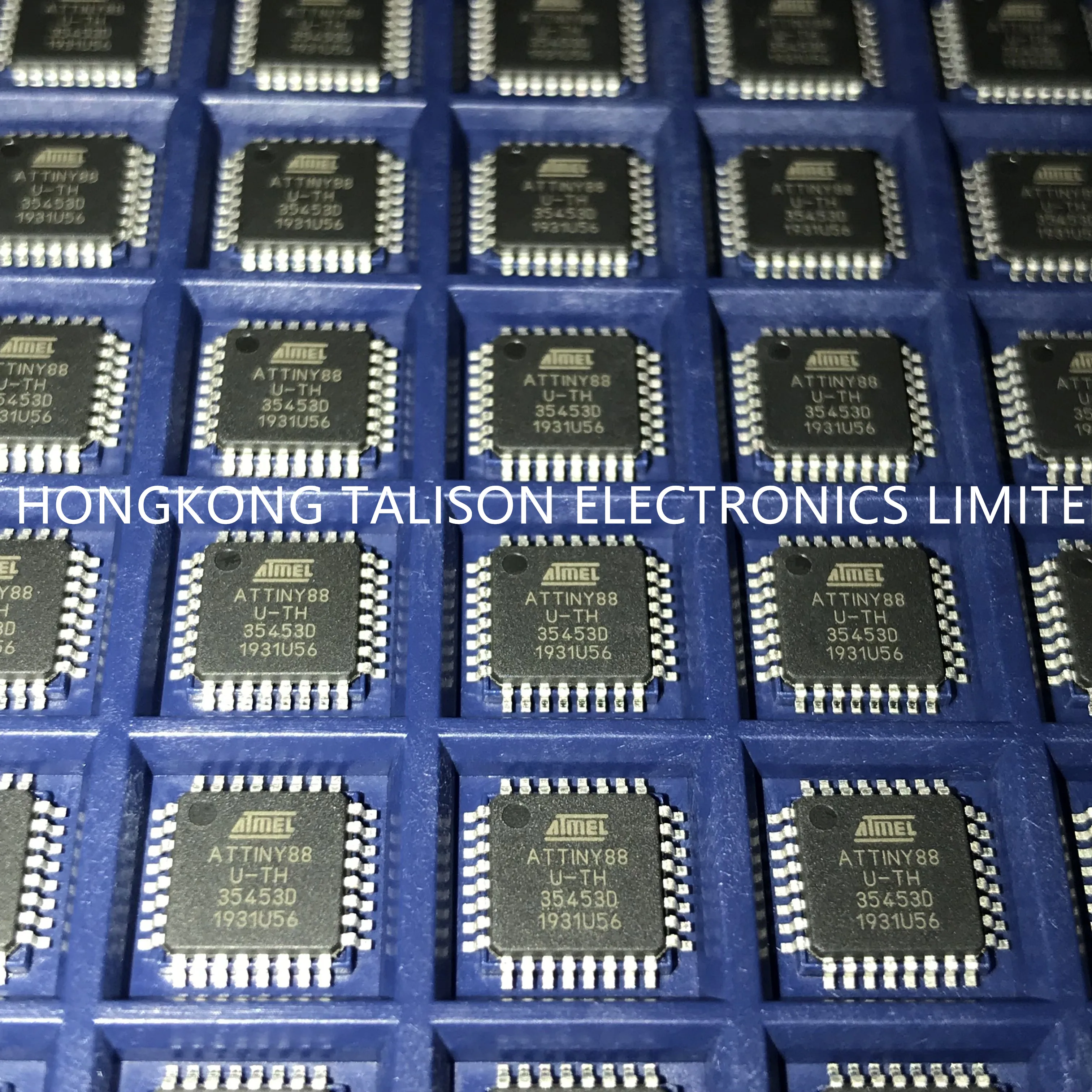 integrated circuit (IC) ATTINY88-AU ATTINY88-AUR IC MCU 8BIT 8KB FLASH ...