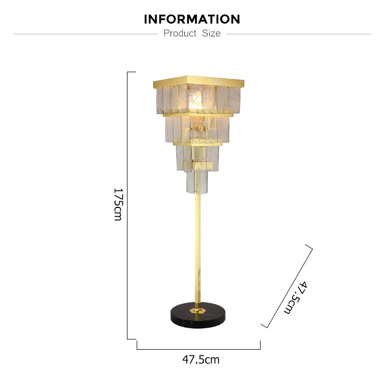 modern decoration floor lamp standing