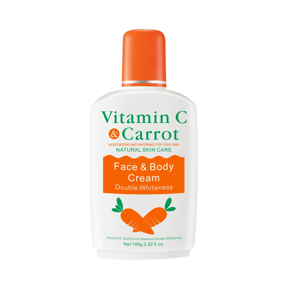 

Disaar Best Moisturizing Carrot Skin Care Double Whitening Lotion Natural Face and Body Cream