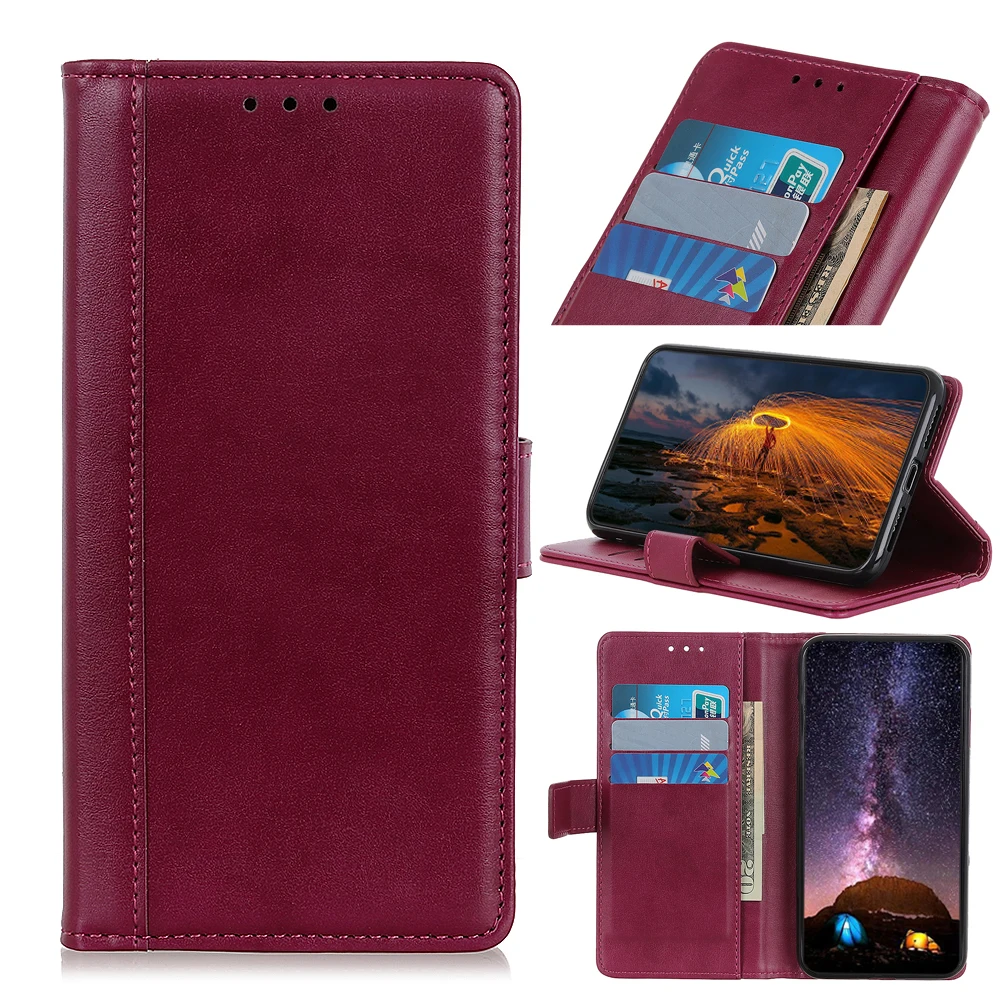 

Smooth elephant pattern PU Leather Flip Wallet Case For Motorola Moto EDGE X30 With Stand Card Slots, As pictures