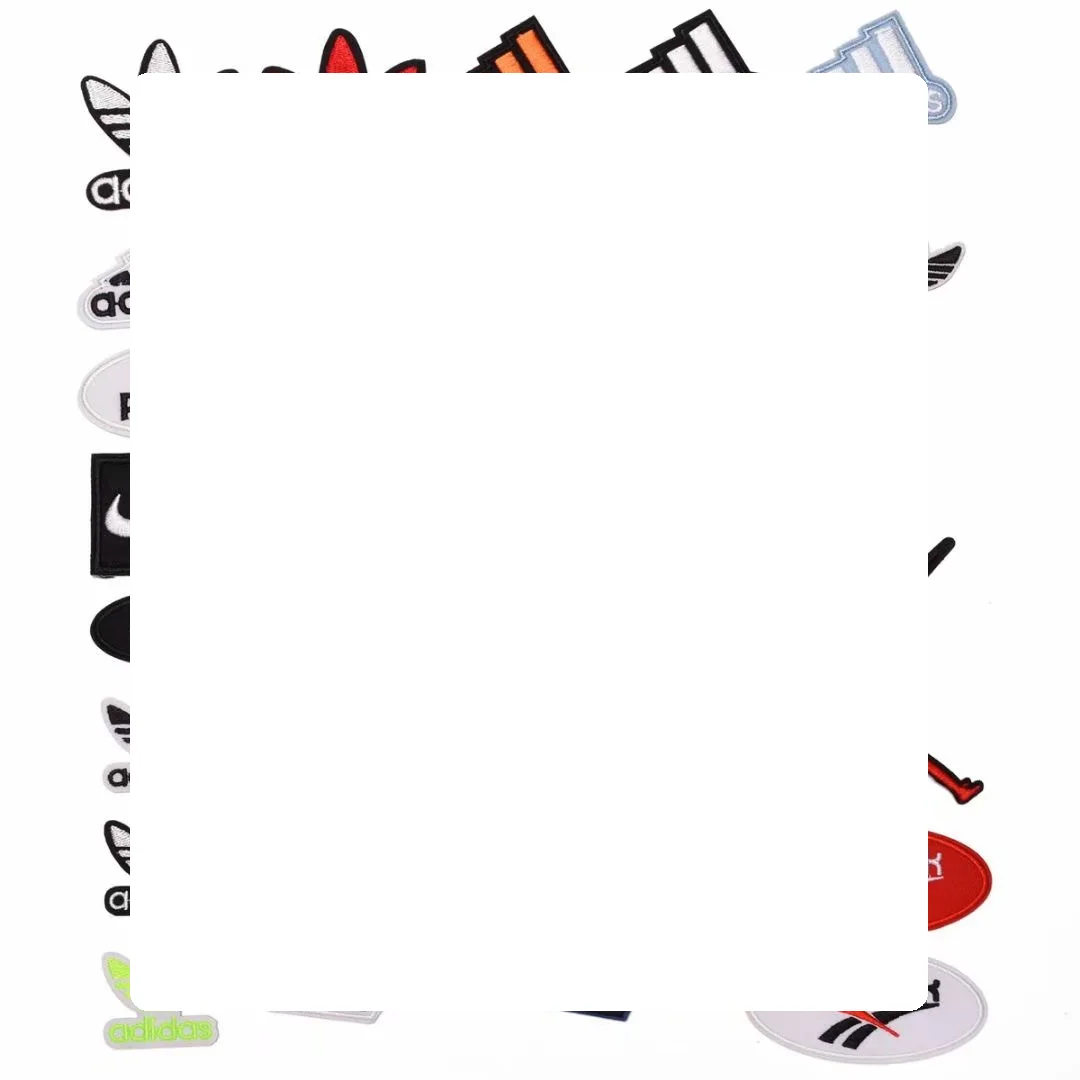 

Fashionable and versatile DIY small logo cloth with computer embroidery patch and clothing bag decoration Decal