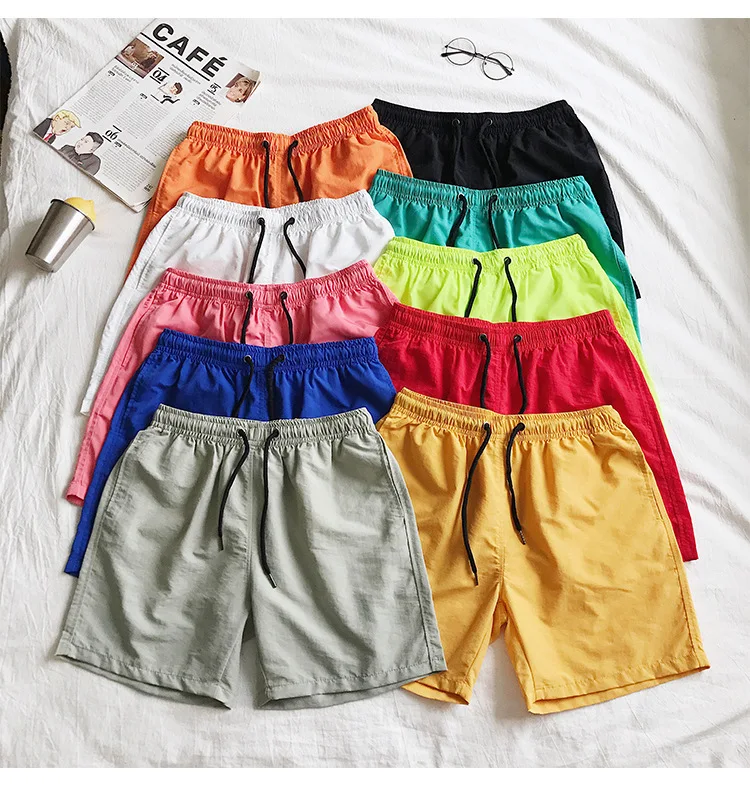 

2022 Wholesale Stock Custom Summer Printing Polyester Sweat Shorts Men Running Workout Mesh Shorts Set, Customized color