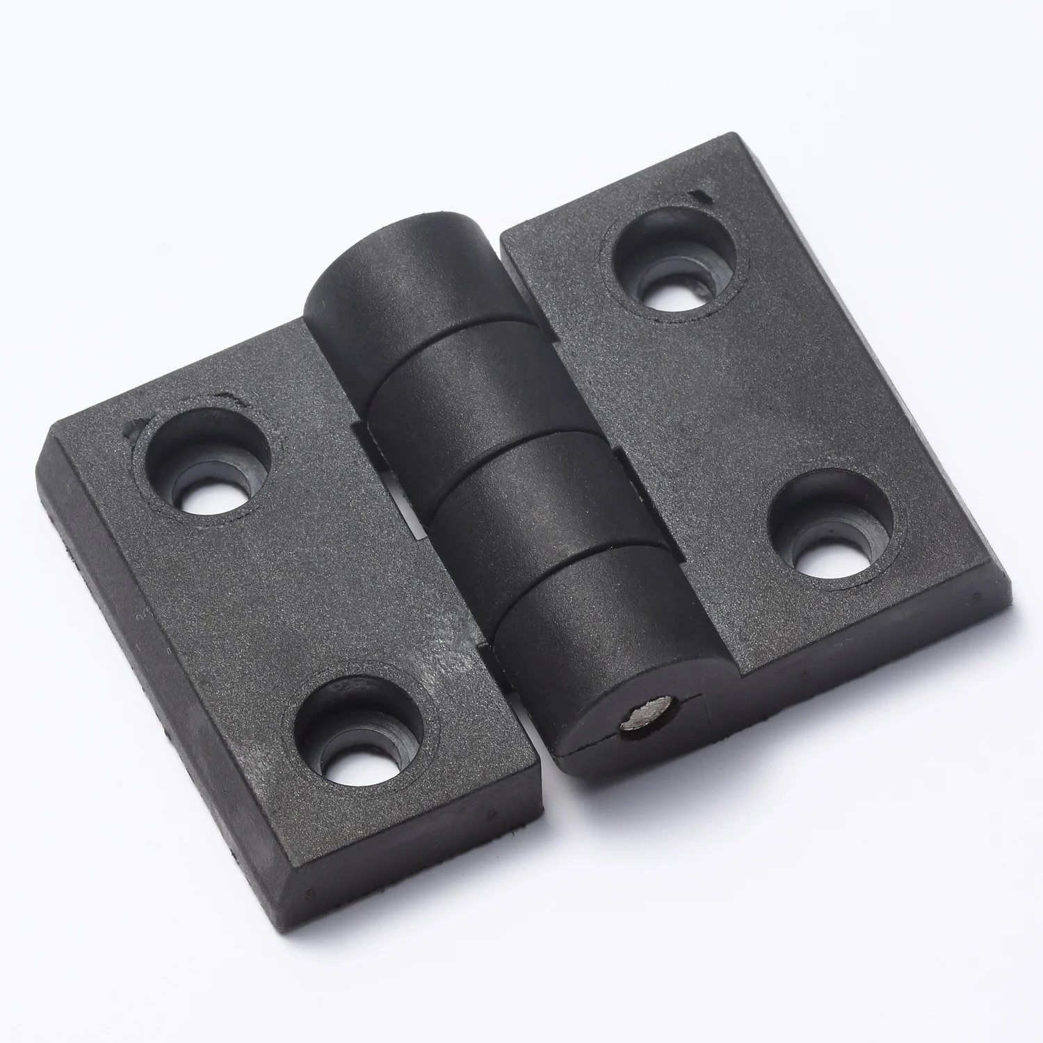 

China Factory Manufacturer Plastic Door Hinge 2020 3030 4040 Aluminum Profile Black Nylon Hinge