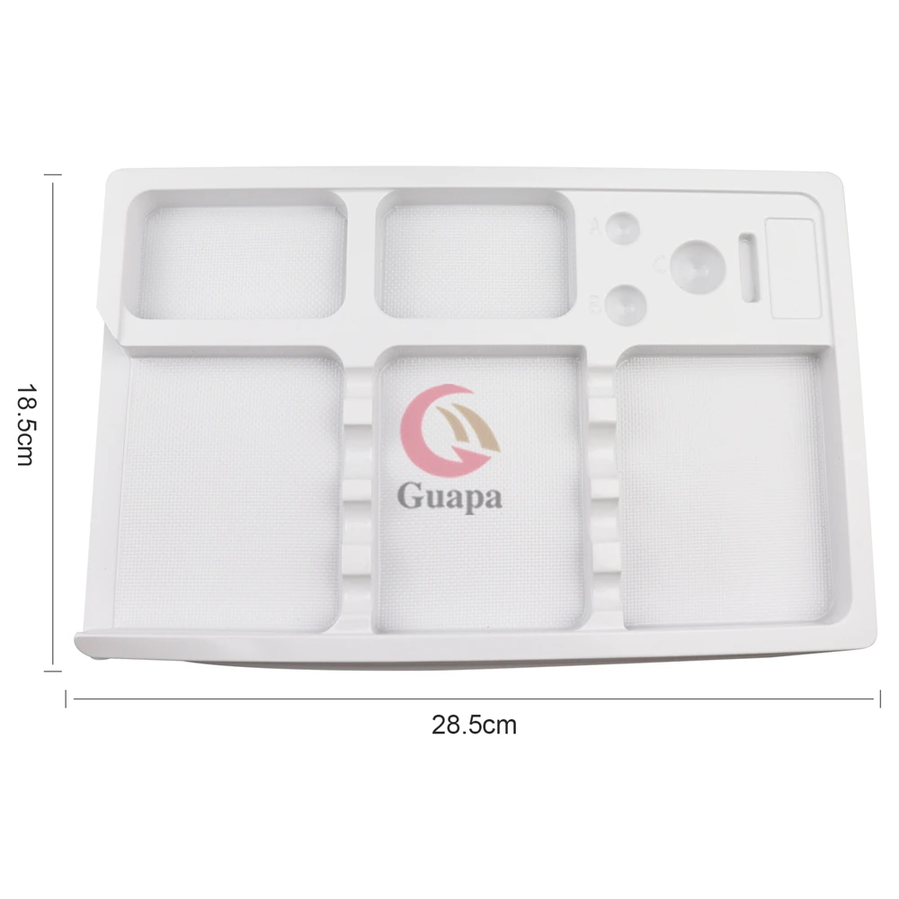 

Hot Permanent Makeup Accessories Washable PVC Disposable Plate Tattoo Ink Tray Pigment Storage Organizer Tattoo Tools Supplies