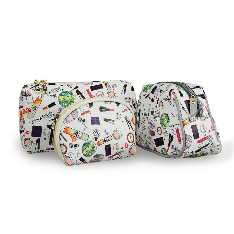 

2023 newly fashion waterproof luxury travel makeup bags custom cosmetic bag