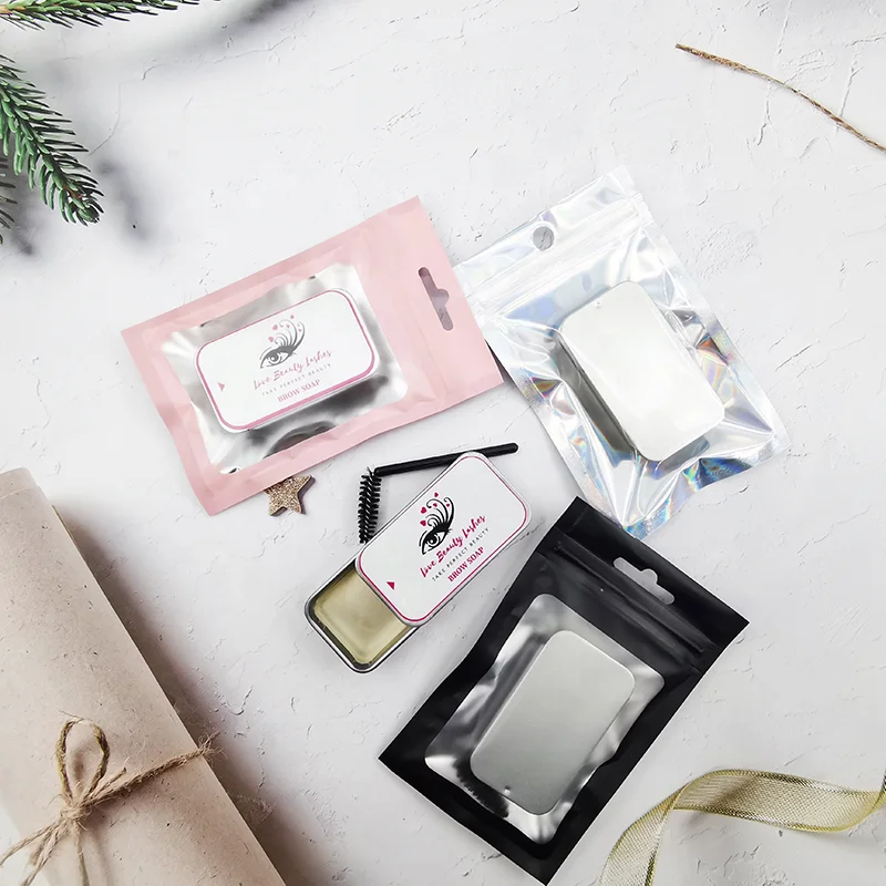 

Wholesale Lash Lifting Brow Lamination Durable Tranparent Eyebrow Soap with Custom Boxes, Clear