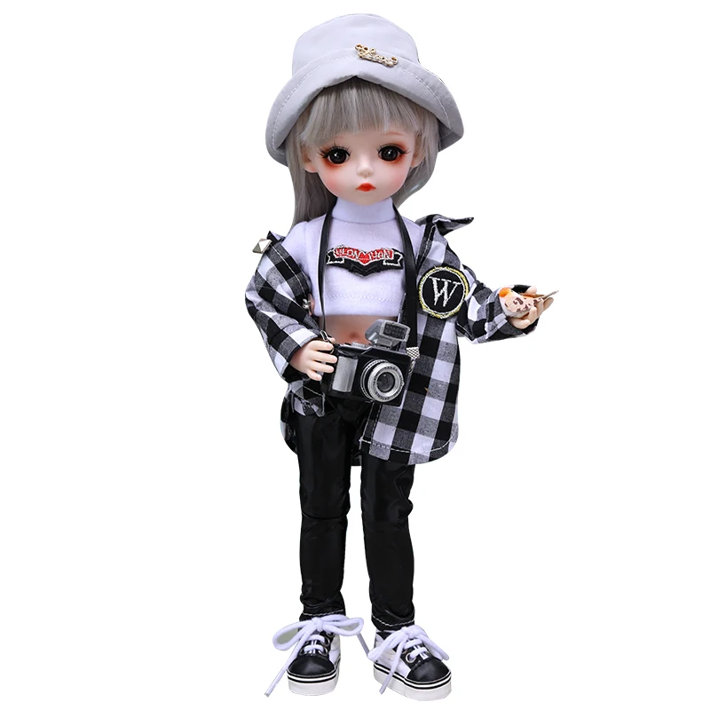 

kemille doll 6 points BJD doll solid knuckle doll children's toy girl princess gift