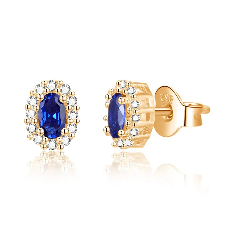 

POLIVA 925 Sterling Silver Gold Plated Earrings Ear Rings For Women