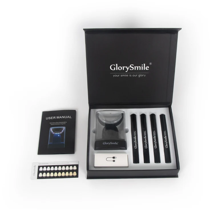 

Private Label Home Use New Pattern Luxury Home Used 16 Mins Timer OEM Advanced Teeth Whitening Kit