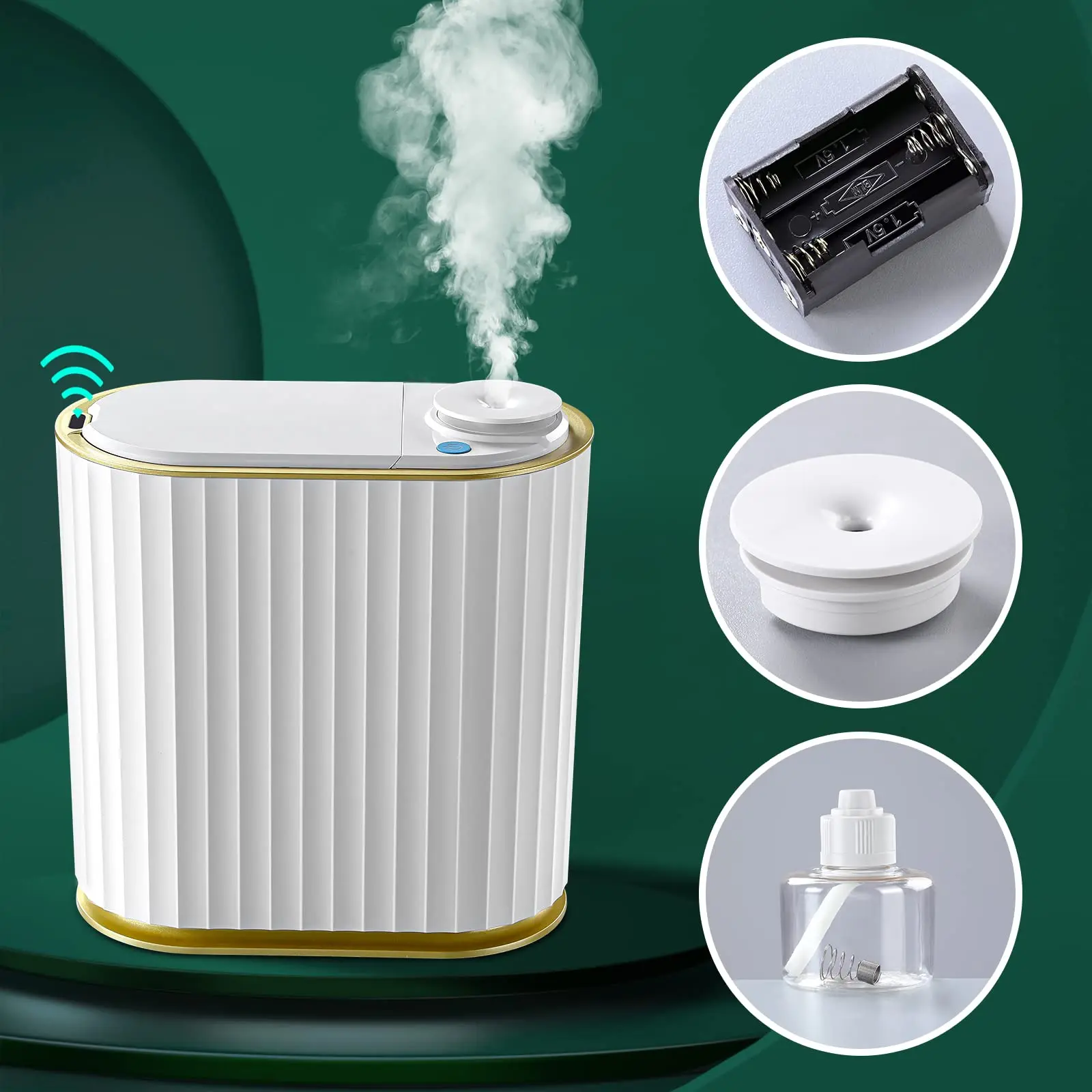 

JOYBOS Smart trash can Bathroom Toilet Desktop Smart Sensor Garbage Bin with Aromatherapy Air Freshener car trash can