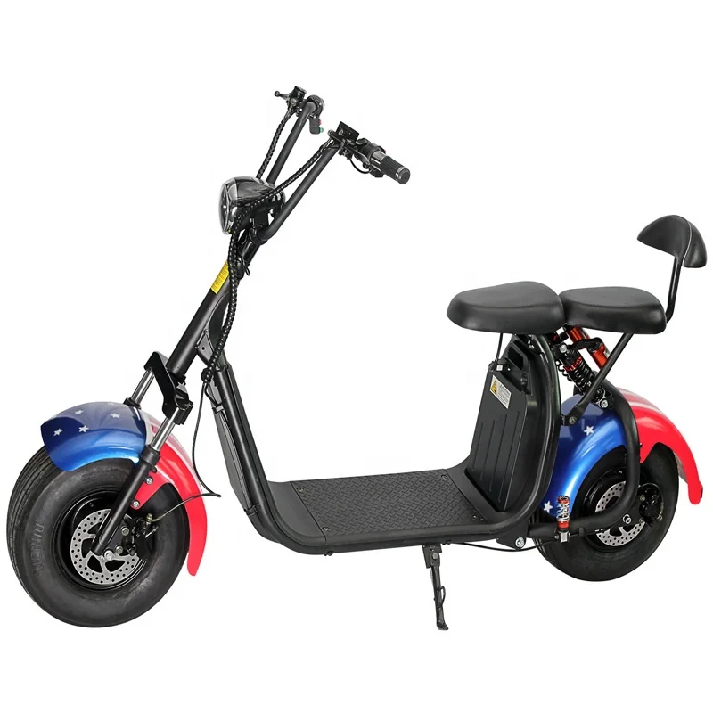 

Electric Scooter Factory Supply Citycoco 1000W 3000W Fat Tire Fast Speed