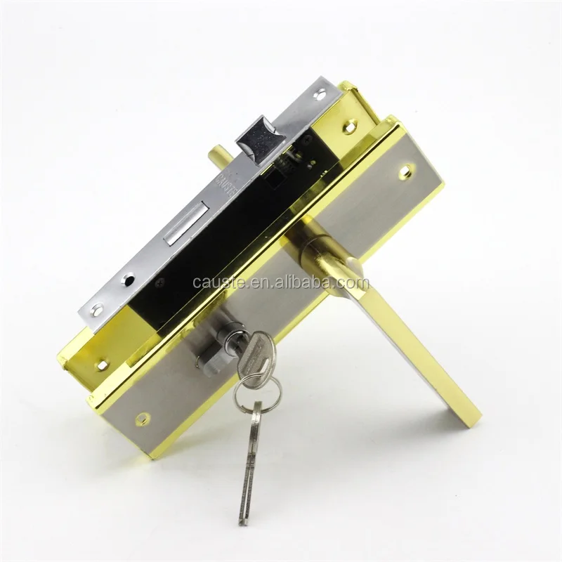High Quality Interior Aluminium Door Handle Door Lock With 58*45mm Lock Body Buy Interior