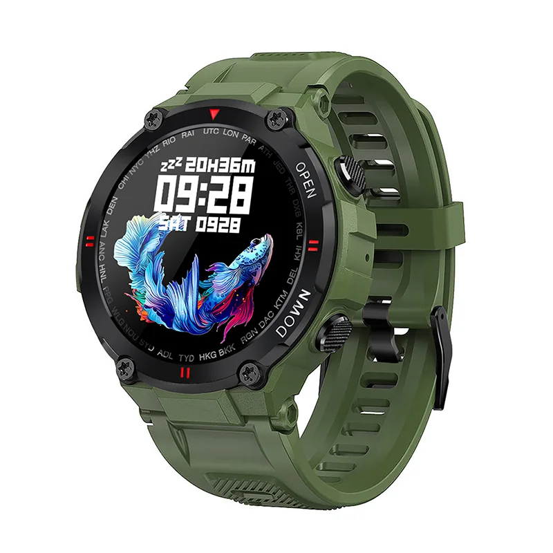 

2021 Youtube Hottest Smartwatch K22 Blue-tooth Call Fitness Tracker Health Monitoring Smartwatches Mens Watch