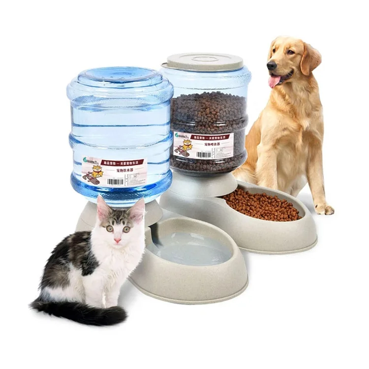 

3.8L Plastic Pet Drinking Fountain Automatic Pet Food Drink Water Dispenser Cat Dog Feeder Water Bowl Pet Feeder