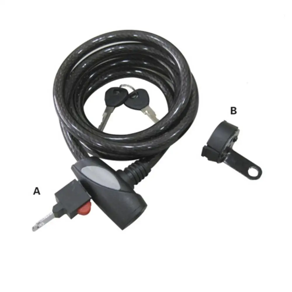 

YH1397 Colored Key Cable Bicycle Lock Universal Anti-Theft, Can be customized