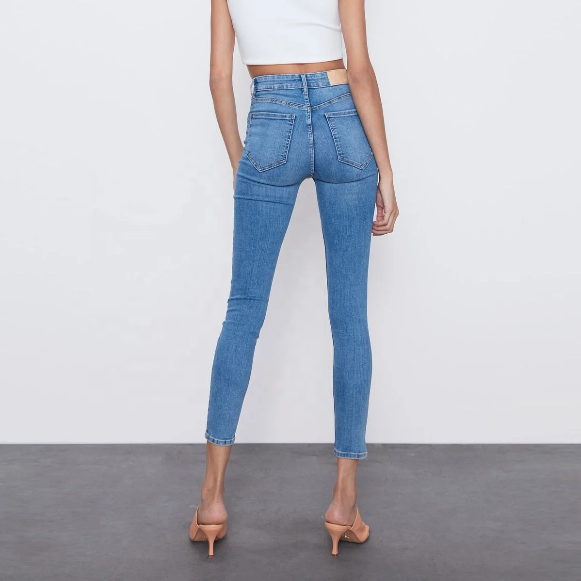 Haat Ga naar beneden exotisch Stretch Jeans Hoge Taille Britain, SAVE 30% - online-pmo.com
