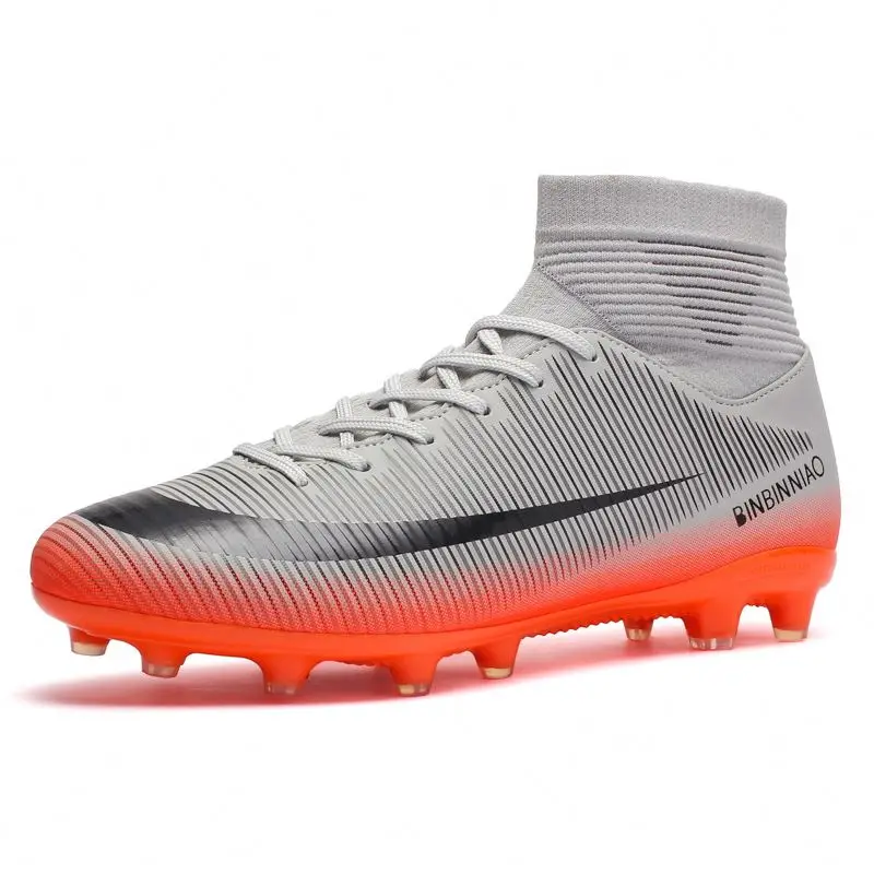 

Factory Price Soccer Shoes Breathable Anti-slip Football Boots Accept OEM