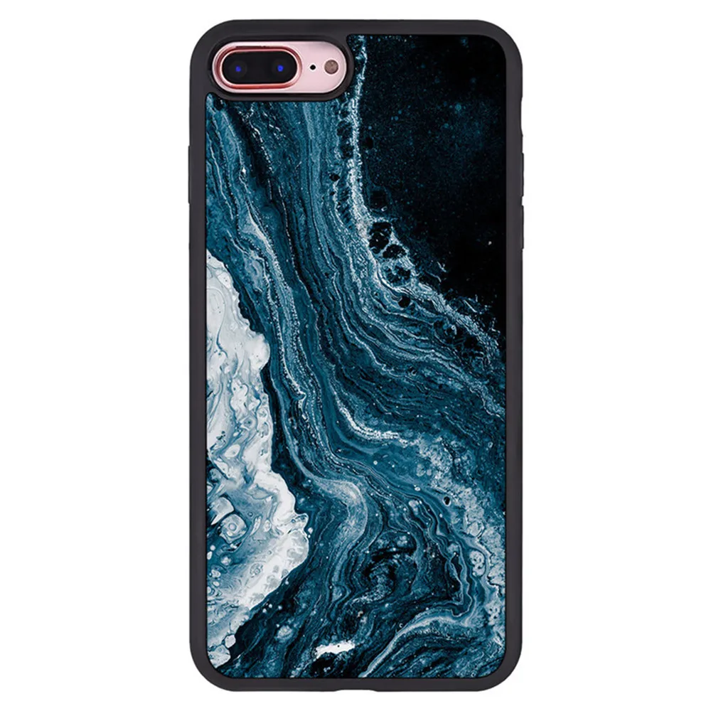 

2021New Arrival Sublimation Blank Tempered Glass Phone Case For Iphone6 Plus 567 xs xr 11pro max 12pro covers, Marble