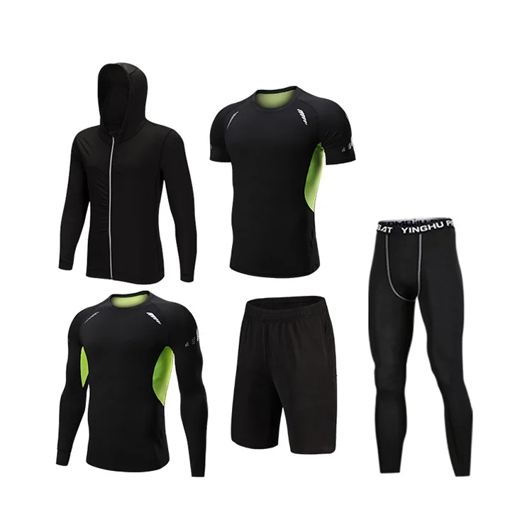 

OEM High Quality Custom men Sports breathable Clothing Compression Wear, Customized colors