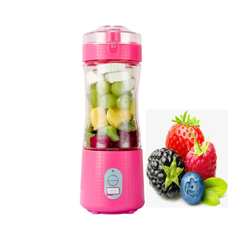 
Free sample mini portable usb blender 380ml industrial fruit juicer machine 230w home coffee shaker bottle with CE 