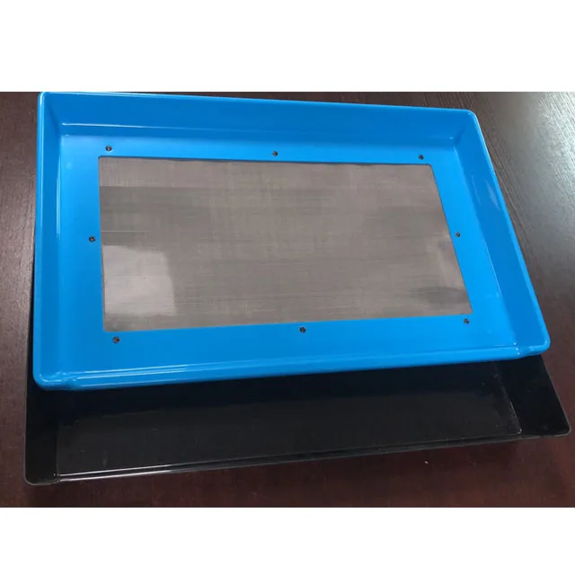 
Hot Sale Anti-static ABS Disposable Plastic Tray For pollen trimming tray garden hardvest trim tray herb 