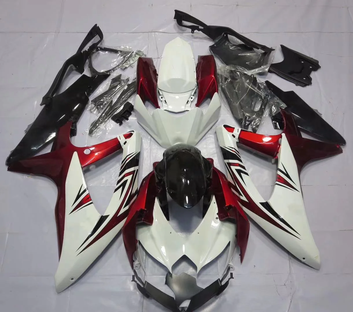 

2021 WHSC Motorcycle ABS Plastic Fairing Kit For SUZUKI GSXR600-750 2008-2010, Pictures shown