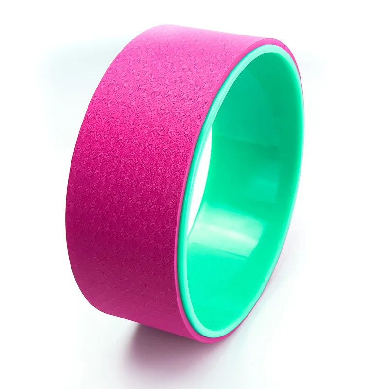 

Yoga Fitness Roller yoga Wheel Back Training Tool Waist Shape Pilates Nonslip Balance Accessory, Customized color