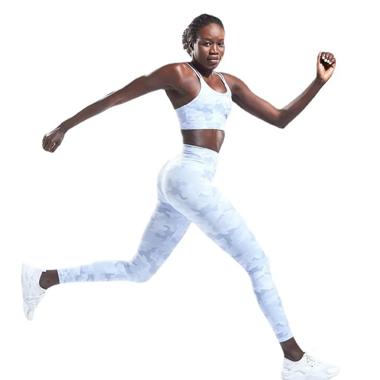 

Womens Yoga Outfits 2 piece Set Workout Tracksuits TOP Sports Bra High Waist Legging Active Wear Athletic Clothing, Rich