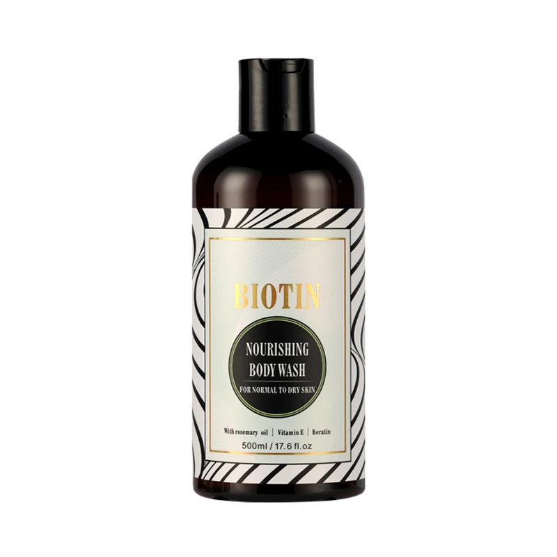 

Private Label Biotin Natural Shower Gel Botanical Refreshing Body Wash With Amino Acid