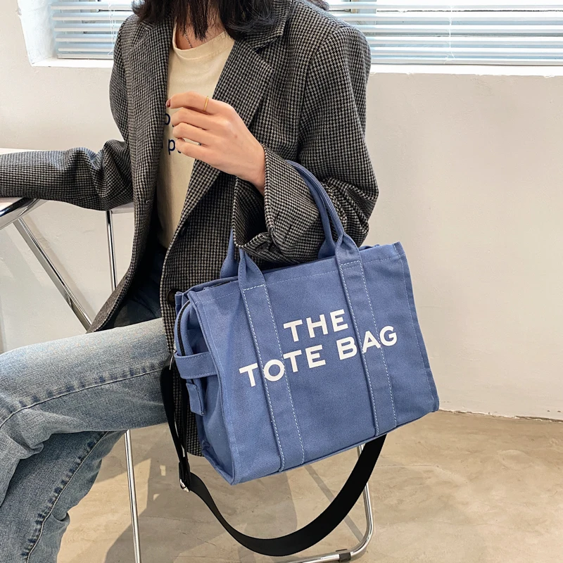 

Fashion Canvas Handbag Shopping Tote Bag Canvas Bags With Custom Printed Logo