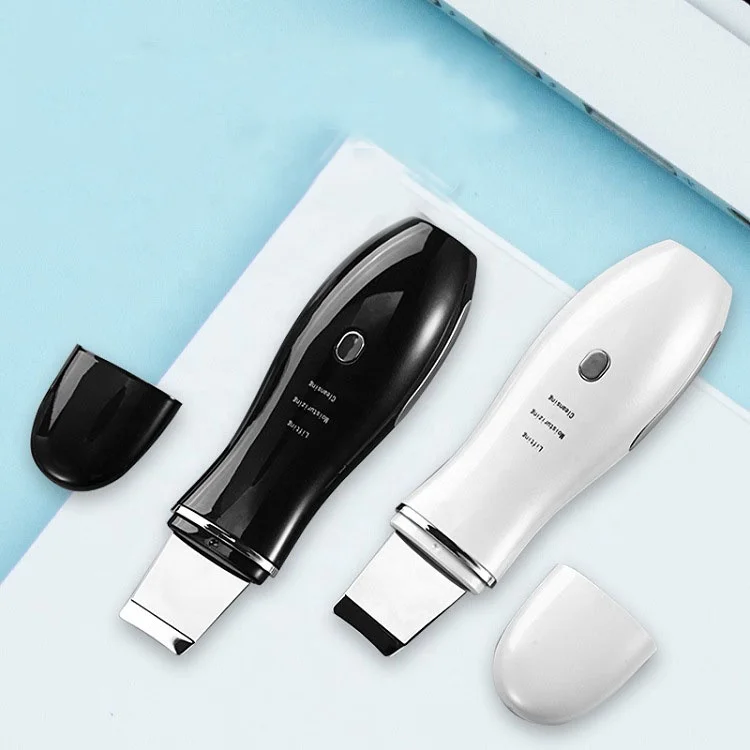

Factory direct ultrasonic shoveling machine blackhead cleansing instrument microcurrent iontophoresis beauty instrument, White+black