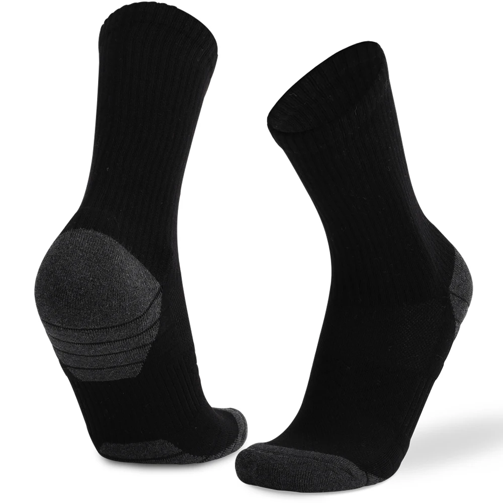 

Wholesale Dropshipping Funny Logo Crew Socks Manufacturer Cotton Custom Men's Socks