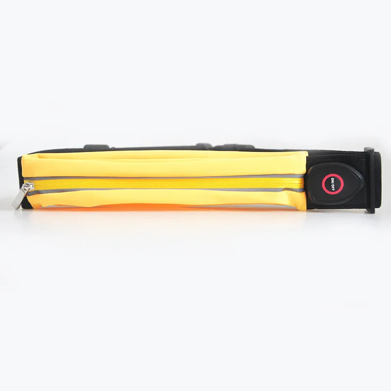 

Sport Belt Fashion Running Waist Bag LED Light Waist Bag, Red/ green / blue / yellow / orange / pink