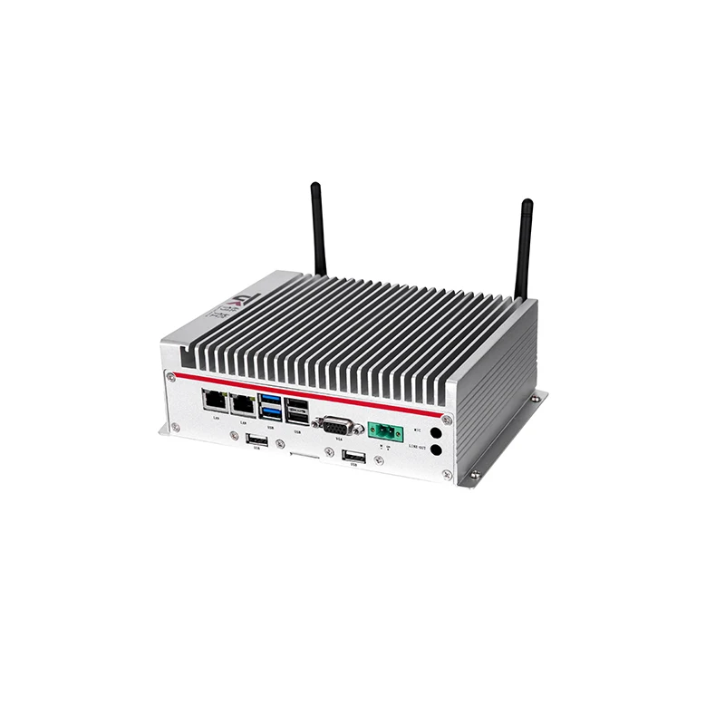 

OEM&ODM vision inspection use high performance RS485 dual LAN port 4G/WIFI mini fanless industrial pc i5