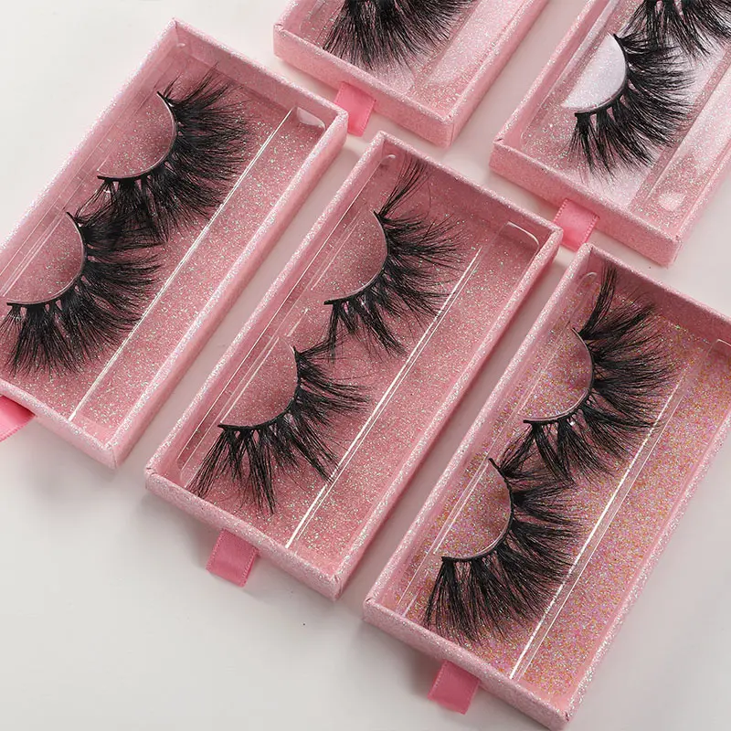 

3d lashees fluffy pestanas packaging wholesale lashes3d wholesale vendor the cheapest price 25mm eyelashes with case mink lahes