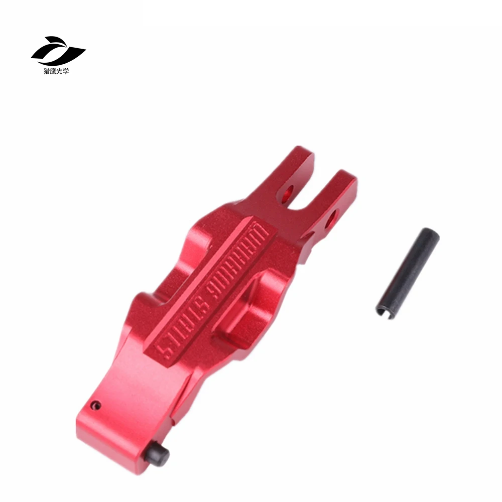 

Red Enlarged Guard Finger Rest for Hunting Airsoft Rifle Accessory Dropshipping Tactical CNC Aluminum Black