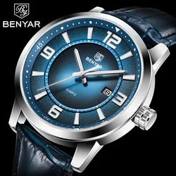 Men's Watches BENYAR New Top Brand Watch Casual Si