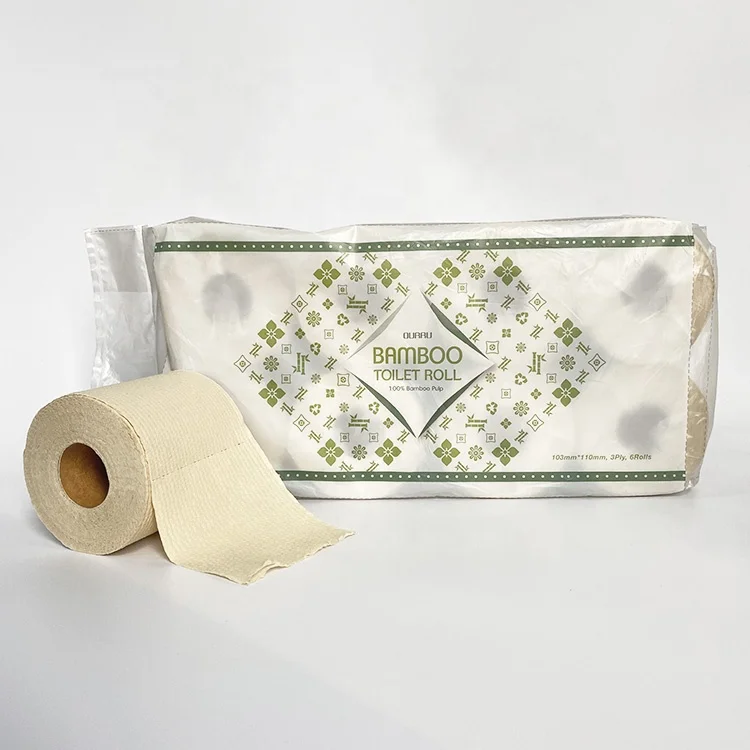 

No Fluorescent Agent Paper Higienic Toilet Millennial Jumbo Hemp Toilet Paper Kleesoft Toilet Paper, Natural color/white