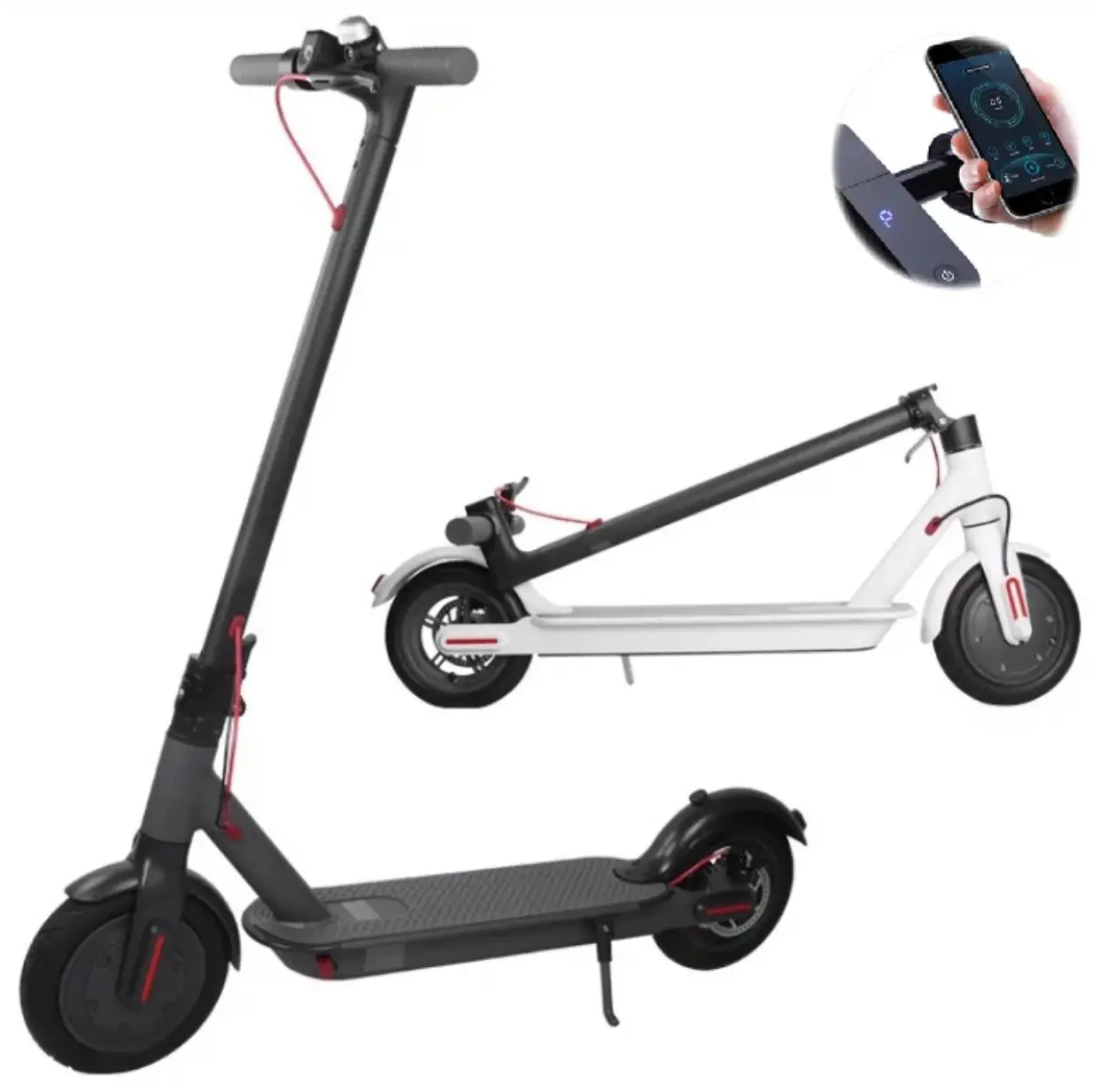 EU UK warehouse Dropshipping aovo pro scooter AH 7.7 AH 36v 350w cheap electric scooters aovo m365 pro with app, Customized color