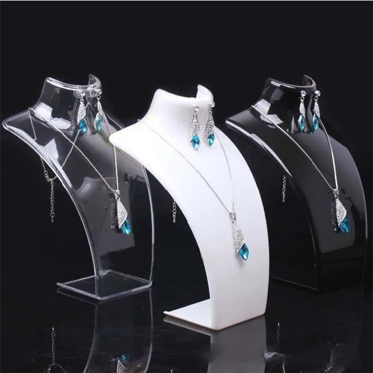 

HZ01 Fashion Jewelry display Necklace display wholesale, As photo