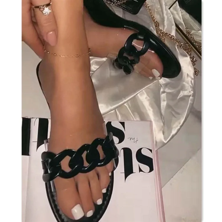 

New fashion outdoor and indoor pvc rhinestone slippers for women flat ladies slippers and sandals, Customized color