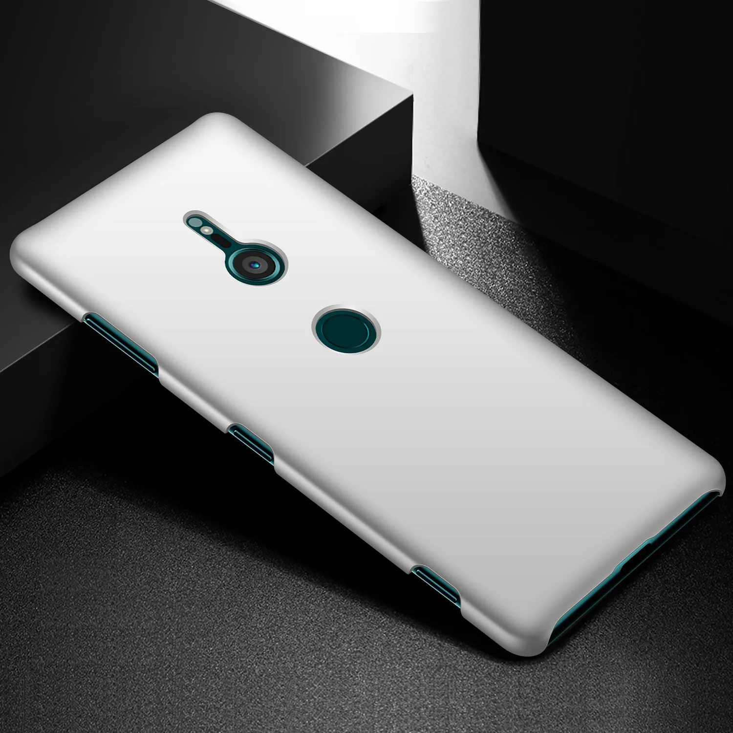 高品质硬 pc 苗条 coque 哑光皮肤保护后盖案例索尼 xz3 手机壳