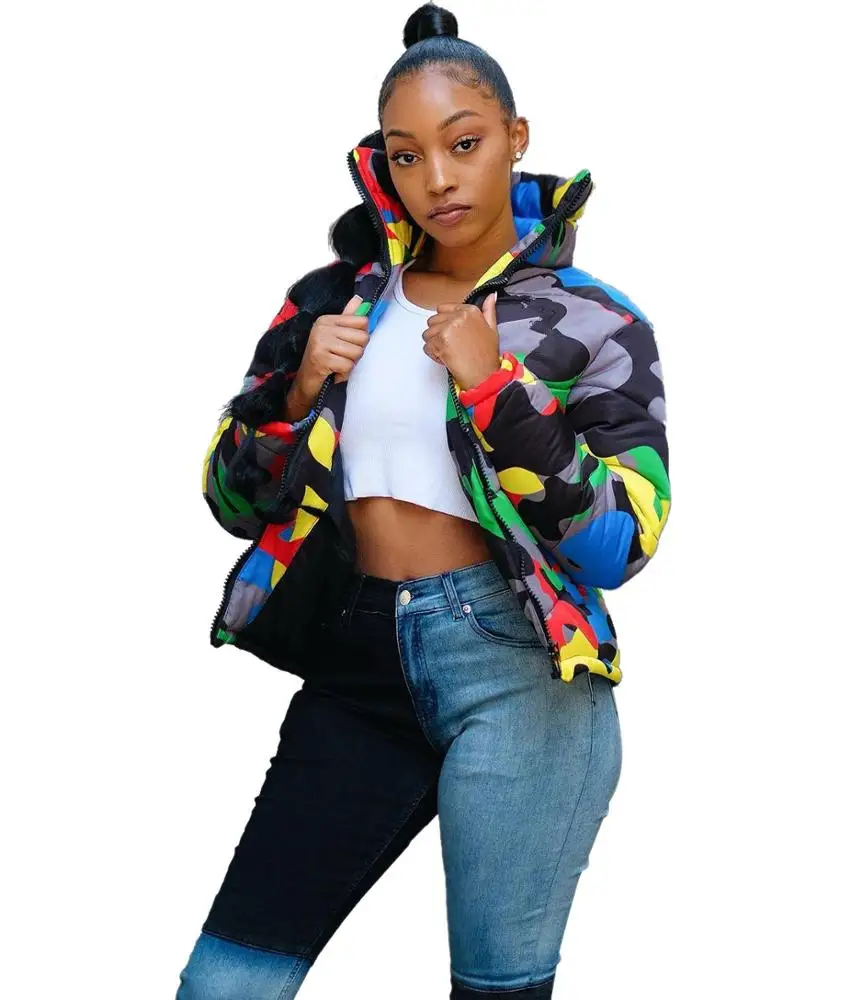 

2020 New Arrivals women winter coats Vintage Plus Size puffer Bubble Down coats