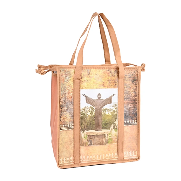 

Whosale new style lunch food delivery insulation foil cooler bag, Customized color