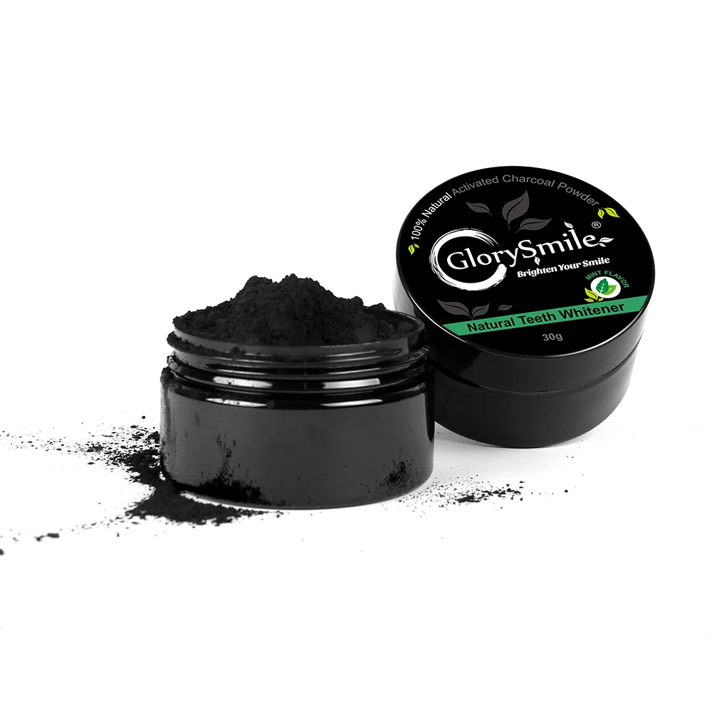 

CE Approved GlorySmile 3 Flavors Charcoal Whitening Tooth Powder