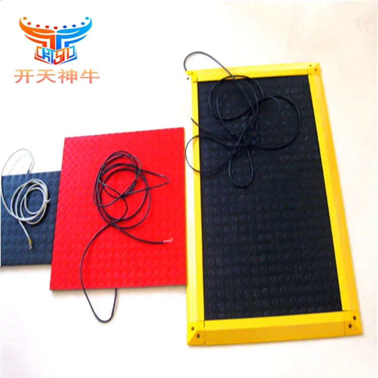 
Simple to install rubber Industrial safety carpet mat weight sensor switch 