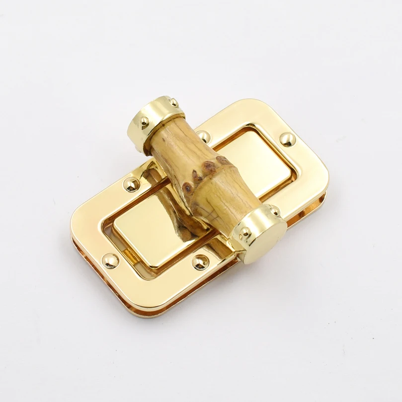 

Purse twist lock bamboo handbag twist lock handbag lock of metal accessory