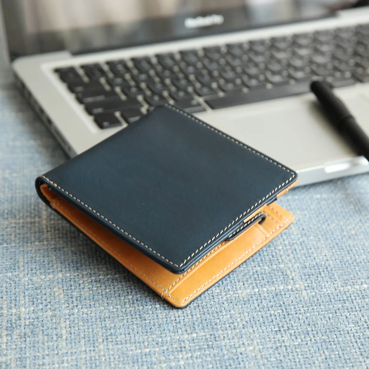 

Fashionable Wallet Vegetable Tanned Genuine Wallets Leather Men Card Holder 5109, Customized